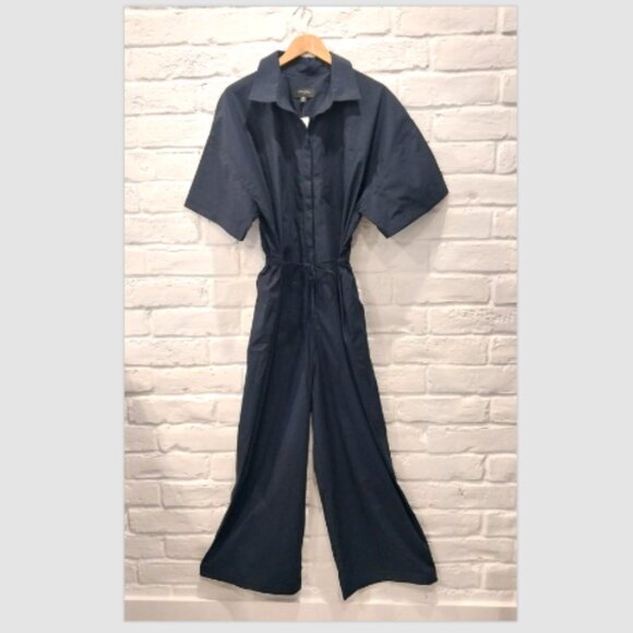 Banana Republic Navy Jumpsuit - Picture 2 of 14